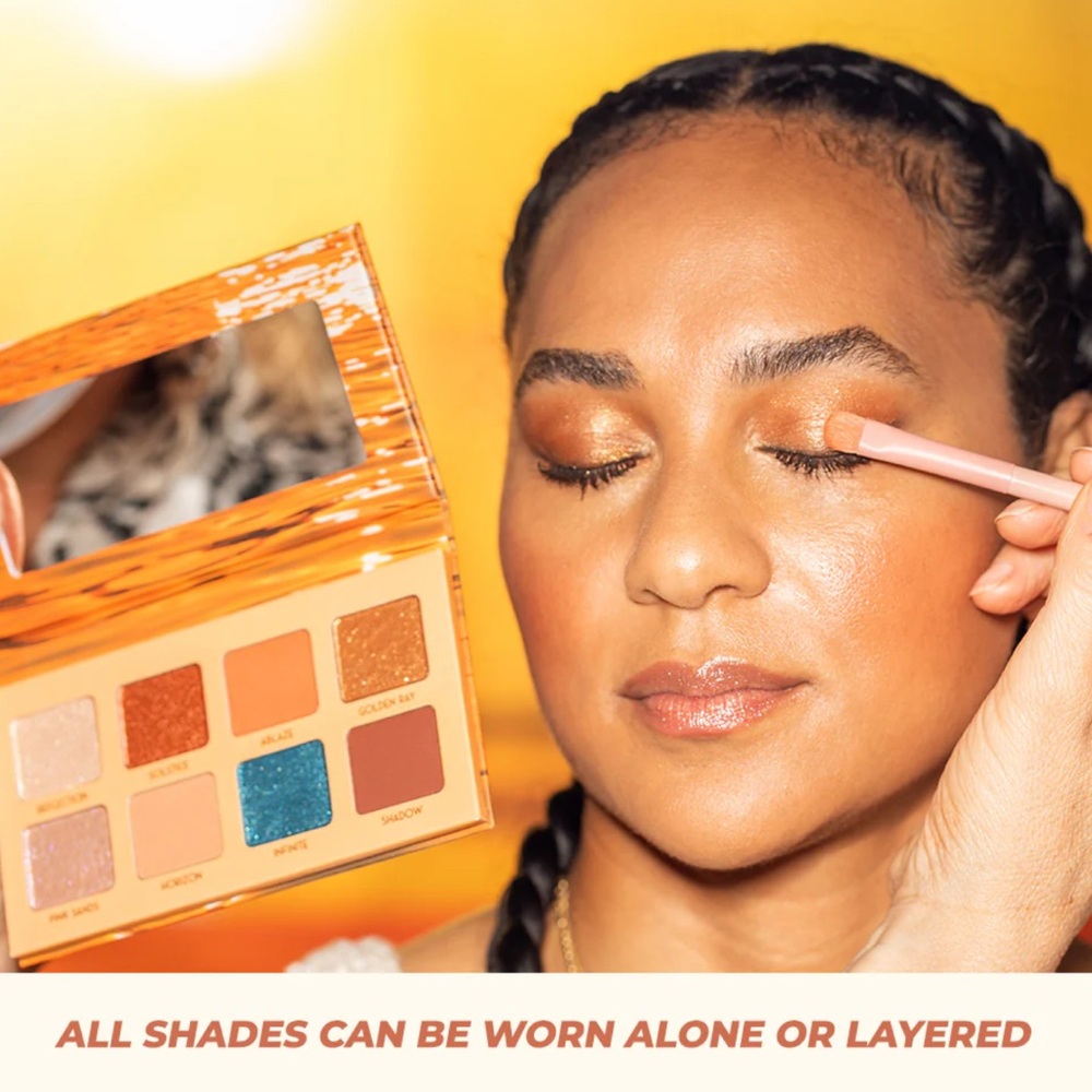 New! BEAUTY FOR REAL Golden Hour Eyeshadow Palette